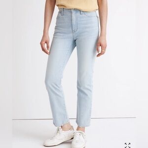 Madewell Slim Demi-Boot Jeans Bellmeade Wash W’s 25 High Rise
